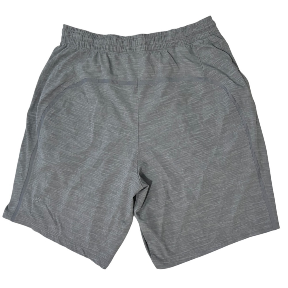 LULULEMON ATHLETICA Men's Pace Breaker Gray Athletic Shorts - Picture 3 of 11